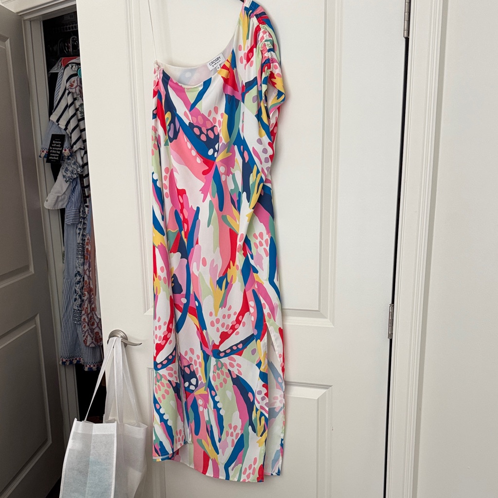 Crosby By Mollie Burch Vibrant Multicolor Maxi Dress